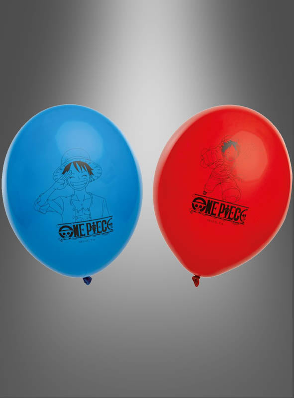 Verleihen Sie Ihrer nächsten Party einen Hauch von Abenteuer mit den „One Piece“-Latexballons (6 Stück) – bestehend aus blauen und roten Ballons, die jeweils mit einem markanten schwarzen Umrissbild und dem ikonischen „One Piece“-Logo bedruckt sind, alles vor einem eleganten grauen Farbverlaufshintergrund. Perfekt für eine stilvolle „One Piece“-Dekoration!.