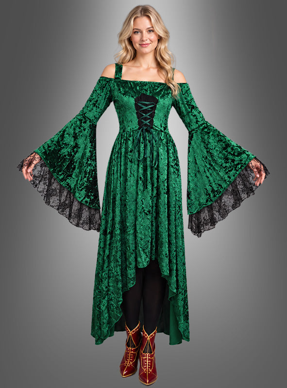 Mittelalter Gewand Gesine mit Spitze