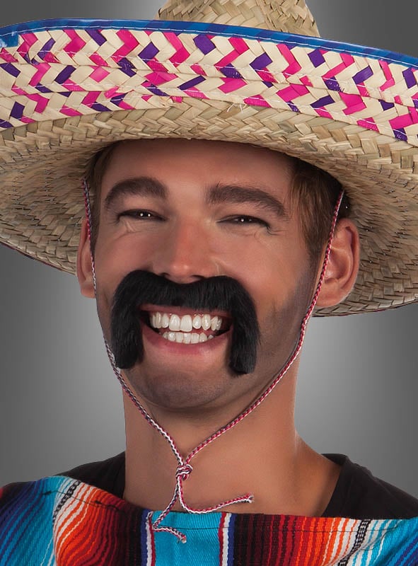 Bart Mexikaner schwarz