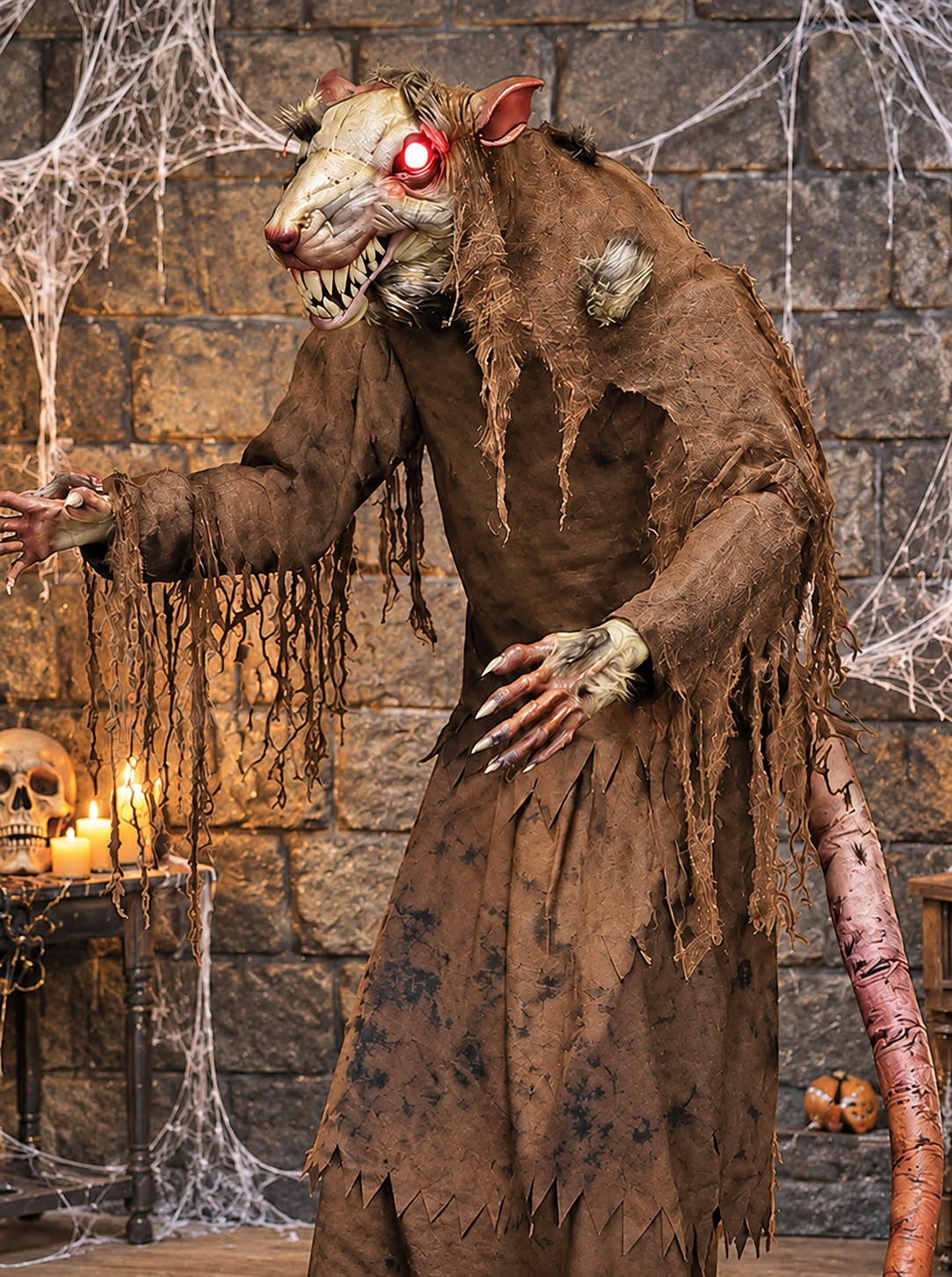 Mutierte Ratte Animatronic Figur 153cm