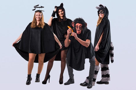Plüschkostüme für den Straßenkarneval