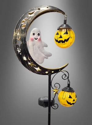Solarleuchte Mond Halloween 85cm