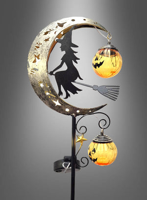 Solarleuchte Mond Halloween 85cm