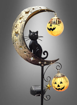 Solarleuchte Mond Halloween 85cm