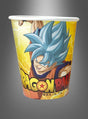 Sorgen Sie auf Ihrer Anime-Party oder Ihrem Kindergeburtstag für Begeisterung – mit den Dragon Ball-Pappbechern (250 ml)! Das leuchtend gelbe Design zeigt eine blauhaarige Anime-Figur in einer actiongeladenen Pose vor einem elektrisierenden Hintergrund sowie das ikonische Dragon Ball-Logo – damit wird Ihre Feier zu einem unvergesslichen Erlebnis!.
