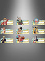 Die „One Piece“-Tischkarten zeigen neun Zeichentrickfiguren aus der beliebten Strohhut-Piratenbande, die jeweils in einem Raster vor einem Kartenhintergrund auf einem eleganten grauen Farbverlauf angeordnet sind. Diese einzigartigen Tischkarten eignen sich perfekt für „One Piece“-Kindergeburtstagsfeiern, verleihen Ihrer Party Abenteuer und Spannung und sorgen dafür, dass Ihre Veranstaltung zu etwas Besonderem wird.