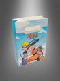 Aber sicher! Hier ist der überarbeitete Satz, in den Ihre Produktdaten integriert wurden: Das Papiertüten-Naruto-4er-Pack enthält Geschenktüten, die mit Figuren aus „Naruto Shippuden“ wie Naruto Uzumaki vor einem blauen Himmel verziert sind und über einen praktischen ausgestanzten Tragegriff verfügen – ideal für eine Anime-Party oder als Naruto-Papiertüten für einen tollen Kindergeburtstag.