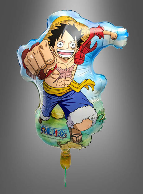 Verleihen Sie Ihrer Feier einen Hauch von Spaß und Abenteuer mit dem Folienballon „One Piece“ – einem Folienballon im Design einer Anime-Figur, die eine rote Jacke, eine gelbe Schärpe und blaue Shorts trägt. Mit dem kultigen „One Piece“-Schriftzug und -Logo am unteren Rand eignet er sich perfekt als Deko für eine Anime-Party oder einen Kindergeburtstag!.