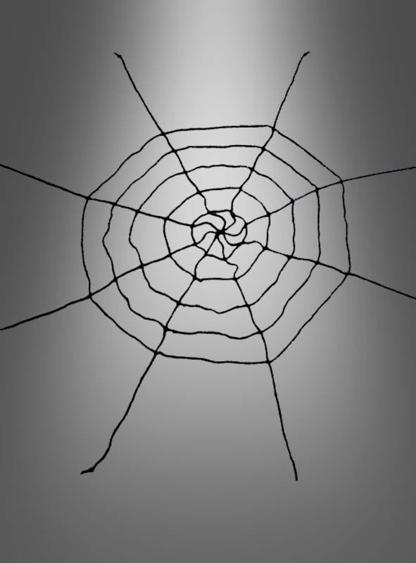 Verleihen Sie Ihrer Halloween-Dekoration mit dem „Elastisches 250 cm Spinnennetz schwarz“ eine ganz neue Note – ein eindrucksvolles schwarzes Spinnennetz mit unregelmäßigen kreisförmigen und geraden Linien auf einem grauen Hintergrund mit Farbverlauf. Dieses riesige, elastische Spinnennetz eignet sich perfekt, um eine gruselige Atmosphäre zu schaffen, und verleiht jeder saisonalen Dekoration einen auffälligen Akzent.