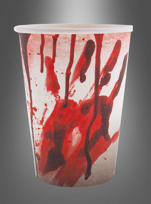Wir präsentieren die „8 Stück blutige Pappbecher Halloween 200 ml“ – Pappbecher, die mit leuchtend roten Handabdrücken und blutähnlichen Streifen auf weißem Hintergrund verziert sind. Diese auffälligen Einweg-Pappbecher eignen sich perfekt als Halloween-Partydekoration und verleihen jedem festlich gedeckten Tisch eine gruselige Note.