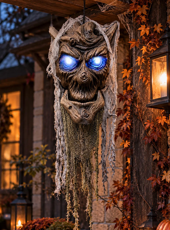 Sprechender Baumgeist animiert Halloween 85cm