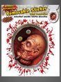Der „WC-Deckel-Horror-Aufkleber“ ist ein ablösbarer Halloween-WC-Aufkleber, der einen blutigen, verwesenden Zombie-Kopf mit hervorquellenden Augen zeigt, umgeben von Blutspritzern – damit eignet sich dieser gruselige Klodeckel-Aufkleber ideal für eine gespenstische Badezimmerdekoration und ist perfekt verpackt für Halloween oder eine Badezimmerdekoration im Horror-Stil.