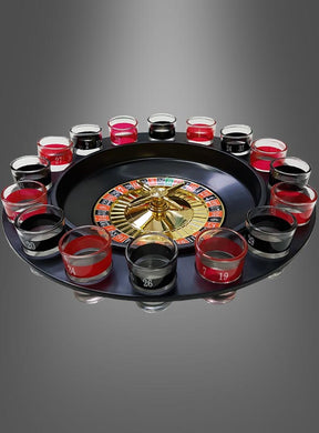 Aber sicher! Hier ist eine überarbeitete Version mit Ihren Produktdaten: Das „Roulette-Trinkspiel-Casino-Party“-Set verfügt über ein sich drehendes Rad in der Mitte und nummerierte Schnapsgläser, die am Rand auf einem dunklen Hintergrund mit Farbverlauf angeordnet sind – damit ist es das ultimative Casino-Trinkspiel und Partyspiel für Erwachsene für Ihre nächste Feier.