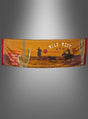Das Partybanner „Wild West“ (220 × 74 cm) besticht durch ein farbenfrohes Wild-West-Motiv mit Silhouetten von Cowboys zu Pferd, Kakteen und Sternen sowie den Aufschriften „SALOON“, OUTPOST, DEAD FALL, GHOST CITY und WILD WEST – die ideale Western-Dekoration für Ihre Cowboy-Mottoparty.
