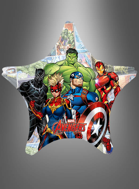 Wir präsentieren den „Marvel Avengers Jumbo-Folienballon Stern“ – einen sternförmigen Folienballon, auf dem die beliebtesten Helden wie Black Panther, Captain Marvel, Captain America, Hulk und Iron Man vor einem dynamischen Comic-Hintergrund abgebildet sind. Dieser beeindruckende Superhelden-Ballon ist das perfekte Highlight für jede Feier zum Thema Superhelden!.