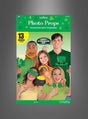 Ein Set mit fünf Personen, die die Fotobox-Requisiten zum St. Patrick’s Day „Kobold“ genießen – mit Hüten, Brillen und thematischen Schildern –, ideal als irische Partydekoration. Das Set enthält 13 Foto-Requisiten zum St. Patrick’s Day für verspielte und festliche Party-Schnappschüsse.