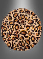 Der „Leopard Folienballon Orbz“ (Kugel oder Scheibe) besticht durch ein auffälliges Leopardenmuster mit braunen, schwarzen und hellbraunen Flecken auf hellem Hintergrund, das sich wunderschön vor einem grauen Farbverlauf abhebt.