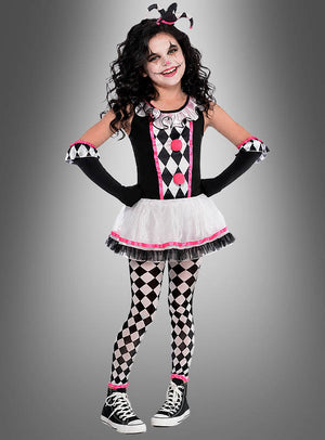Pinky Clown Harlekin Kinderkostüm