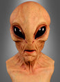 Wir präsentieren die „Alien Maske Roswell für Erwachsene“: eine realistische Büste mit kahlem Kopf, großen schwarzen Augen und strukturierter Haut, die dem klassischen Aussehen der Außerirdischen aus Area 51 und Roswell nachempfunden ist – ideal, um bei jedem Anlass eine außerirdische Atmosphäre zu schaffen.