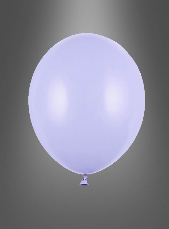 Ein einzelner „Premium“-Luftballon in Pastellfarben (hellviolett), der vor einem einfarbigen grauen Hintergrund mit Farbverlauf schwebt.