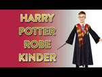 Bedruckte Harry Potter Robe mit Zauberstab und Brille