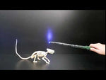 Magischer Zauberstab mit Licht
