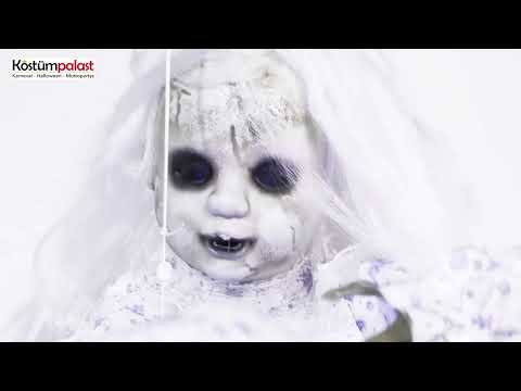 Schwebende Puppe 70cm Halloween Deko