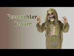 Verseuchter Zombie Animatronics Figur 163cm