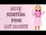 Skye Kostüm pink mit Maske Paw Patrol