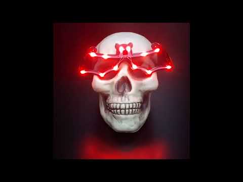 Fledermaus Brille mit LED Licht