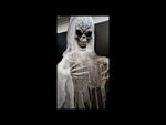 Wackelndes Skelett animiert Halloween 140cm