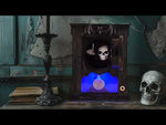 Animierte Geisteruhr 25cm Halloween Deko
