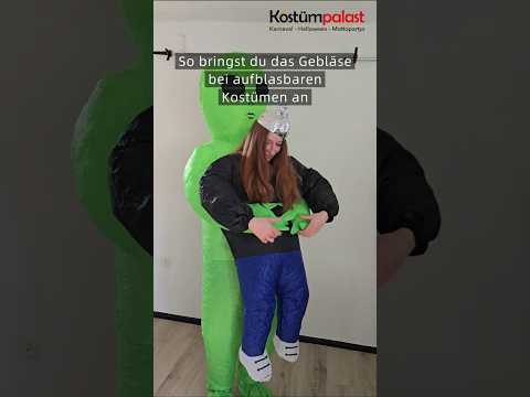 Aufblasbares Alien Kostüm Erwachsene