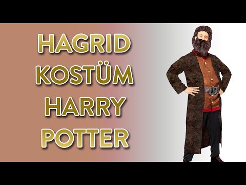 Herren Hagrid Kostüm aus Harry Potter
