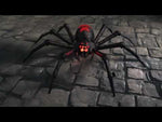 Terror Spinne 70cm Tarantula mit Licht & Ton