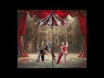 Clown Trio Karussell Halloweendeko 130x220cm