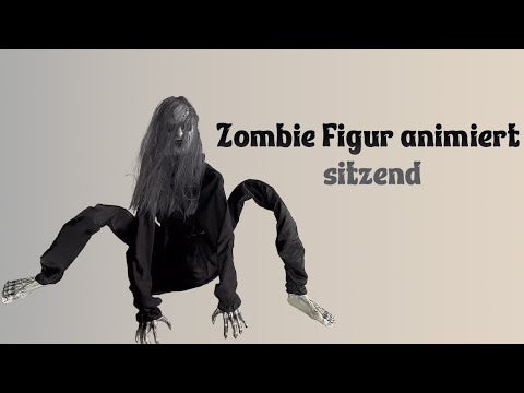 Zombie Figur 60cm animiert