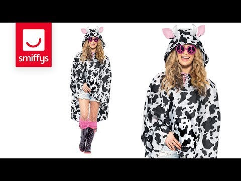 Lustiger Kuh Regencape Poncho