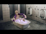 Skelett in Badewanne 27cm animiert