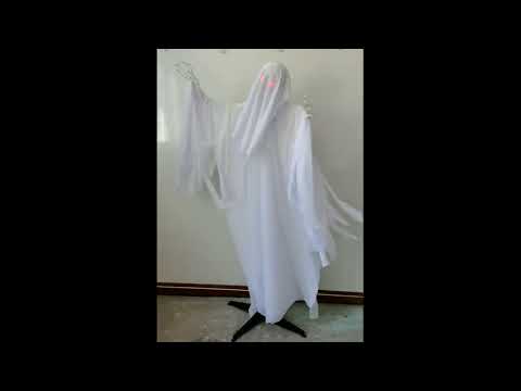 Lebensgroßer Halloween Geist animiert 165cm