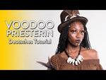 Voodoo Zylinder mit Zöpfen
