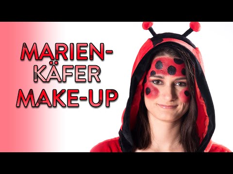 Marienkäfer Fühler mit roten Pompons