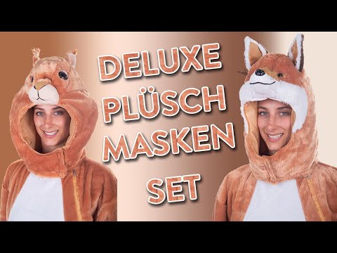 Plüsch Bär Maskenkopf und Schwanz waschbar