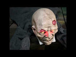 Kriechender oder hängender Zombie animiert mit Sound 140cm