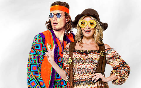 Hippie Kostüme 60er und 70er Jahre » Kostümpalast.de