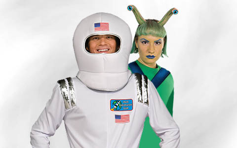 Alien Kostüme für Männer online kaufen » Kostümpalast