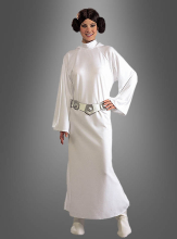 Leia Kostüm mit Perücke für Damen Star Wars