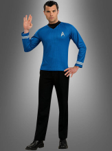 Star Trek Shirt Spock blue » Kostümpalast.de