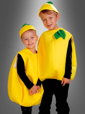 Kostüme Banane, Apfel - gut für Gruppen » Kostümpalast