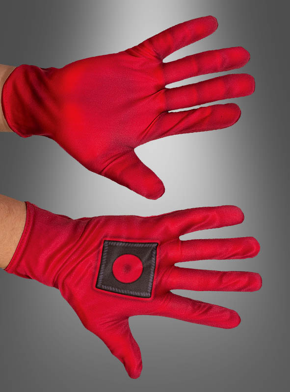 Deadpool Handschuhe rot bei » Kostümpalast.de